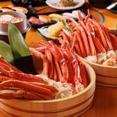 本ズワイ蟹 食べ放題 かにざんまい 新宿駅東口店